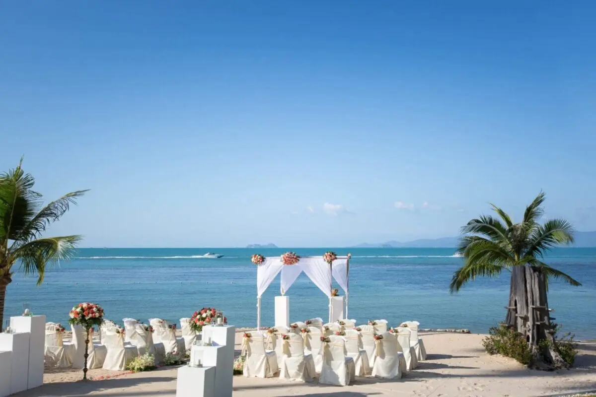 Luxury wedding, Belmond Napasai Koh Samui