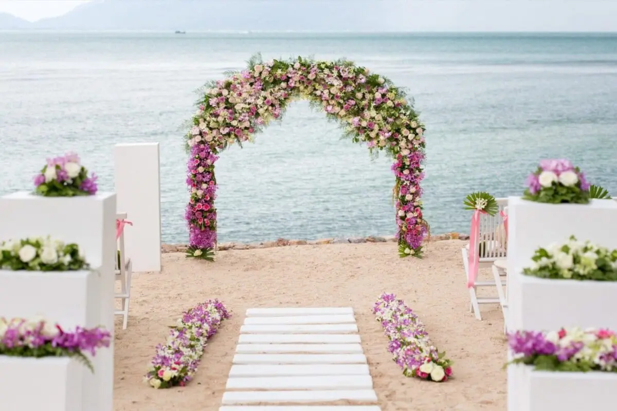 Luxury wedding, Belmond Napasai Koh Samui