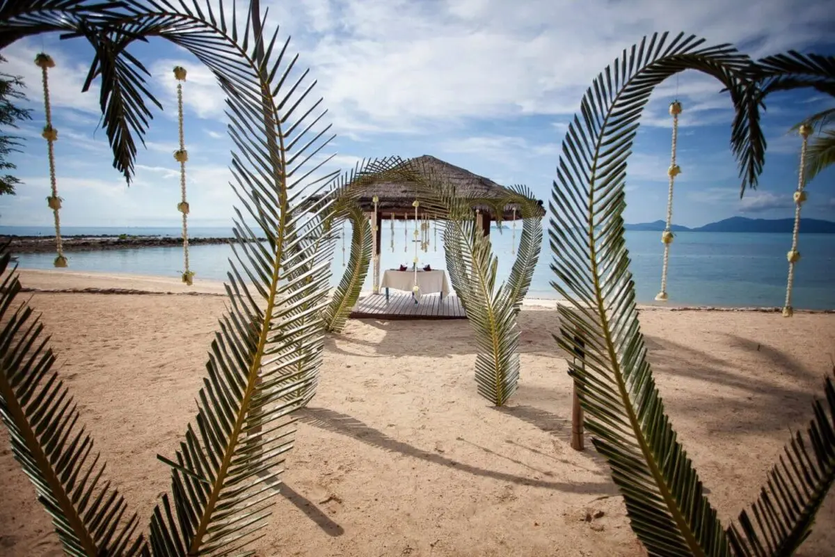 Luxury wedding, Belmond Napasai Koh Samui
