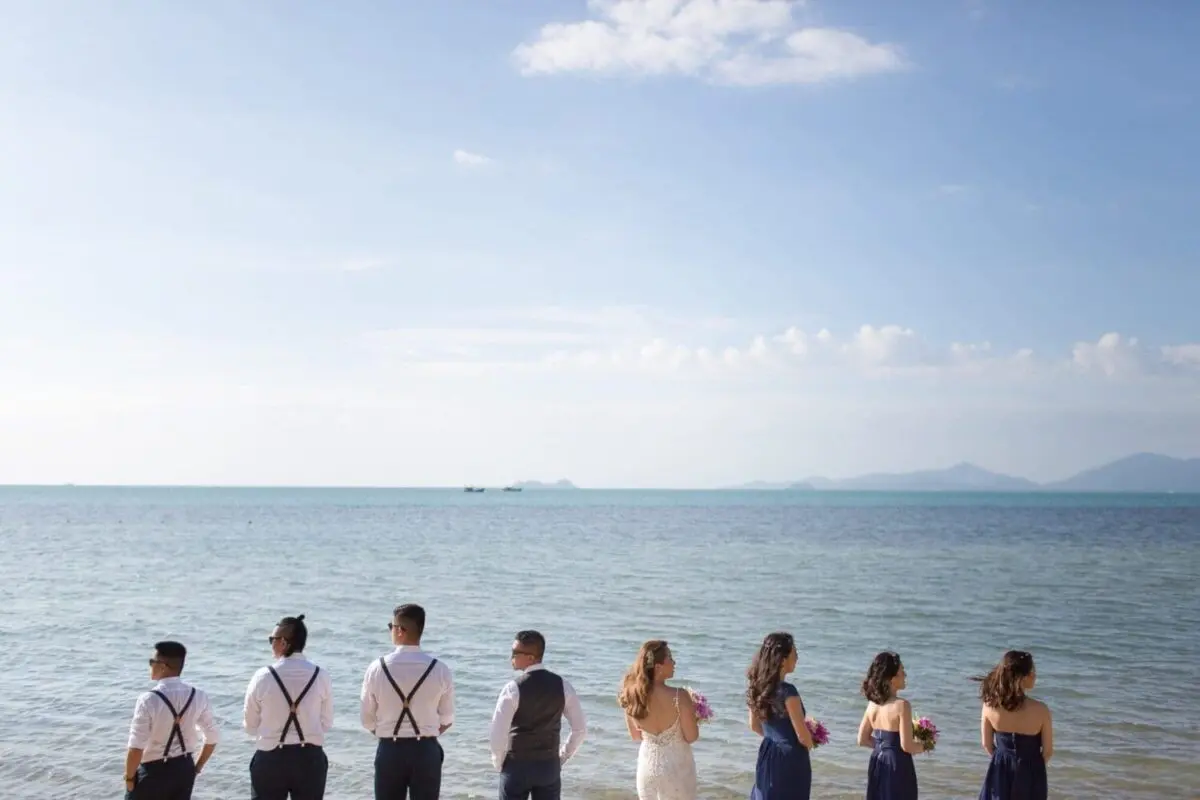 Luxury wedding, Belmond Napasai Koh Samui