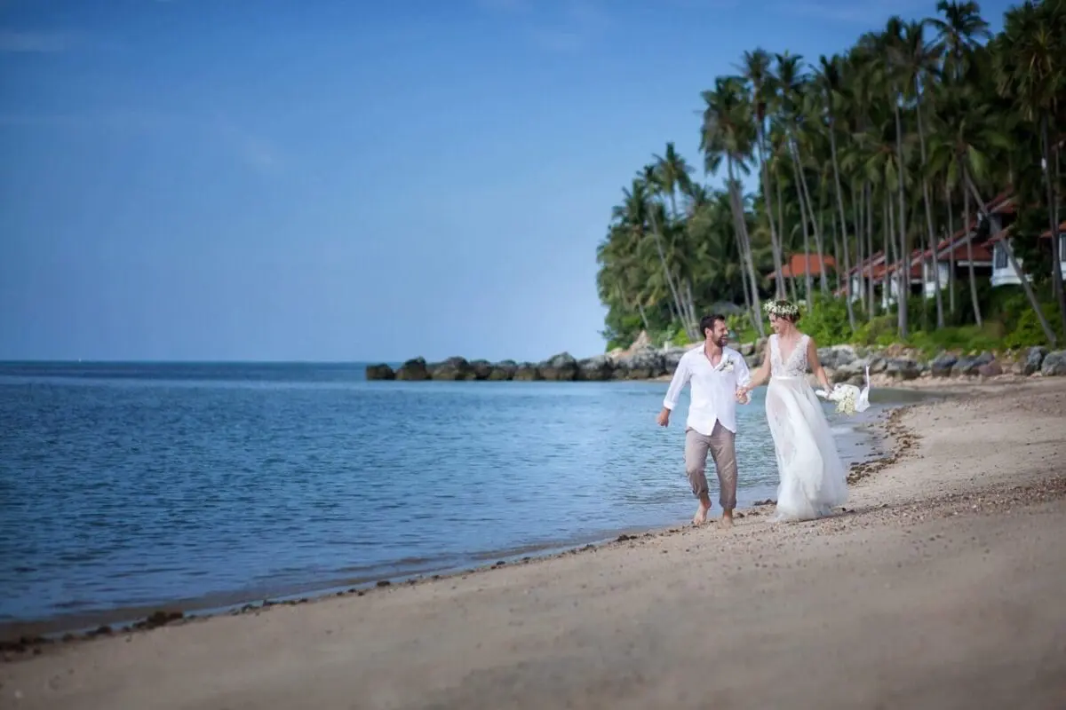 Luxury wedding, Belmond Napasai Koh Samui