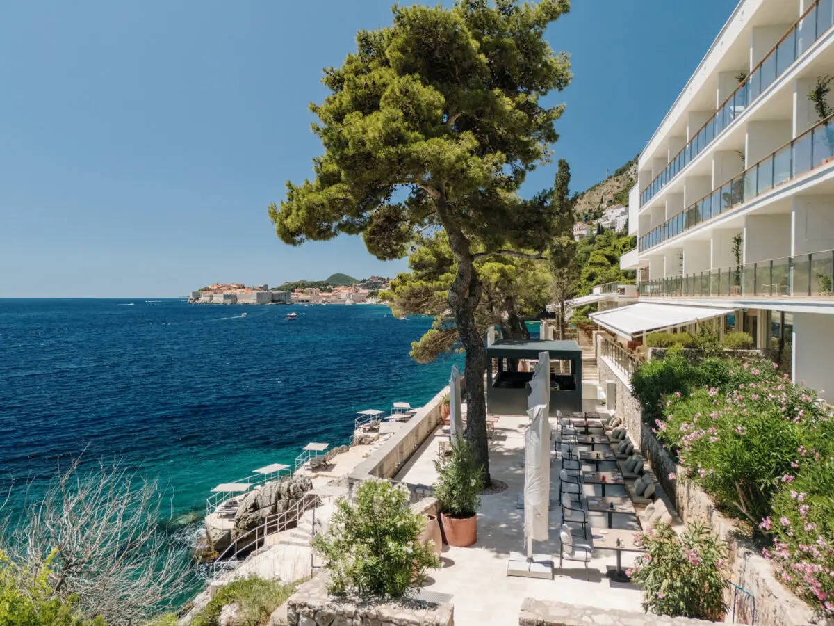 Villa Dubrovnik hotel overlooking the Adriatic Sea in Croatia, perfect for a destination wedding.
