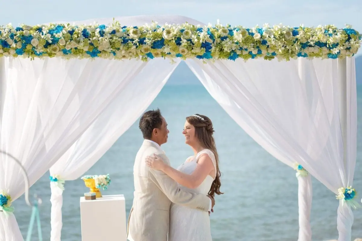 Luxury wedding, Belmond Napasai Koh Samui