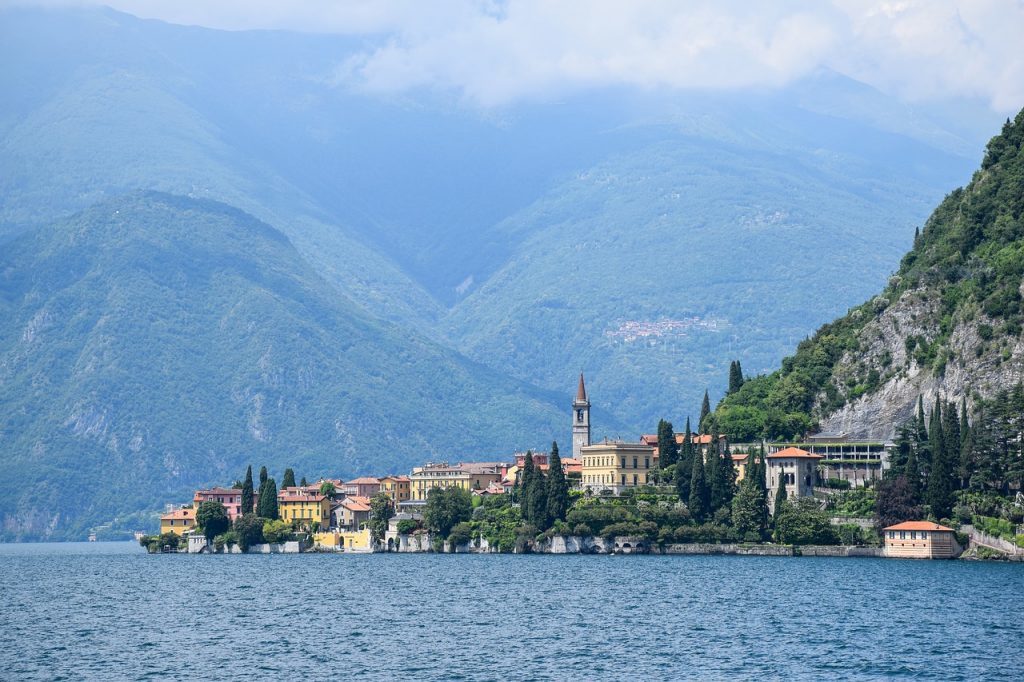 Lake Como in Italy