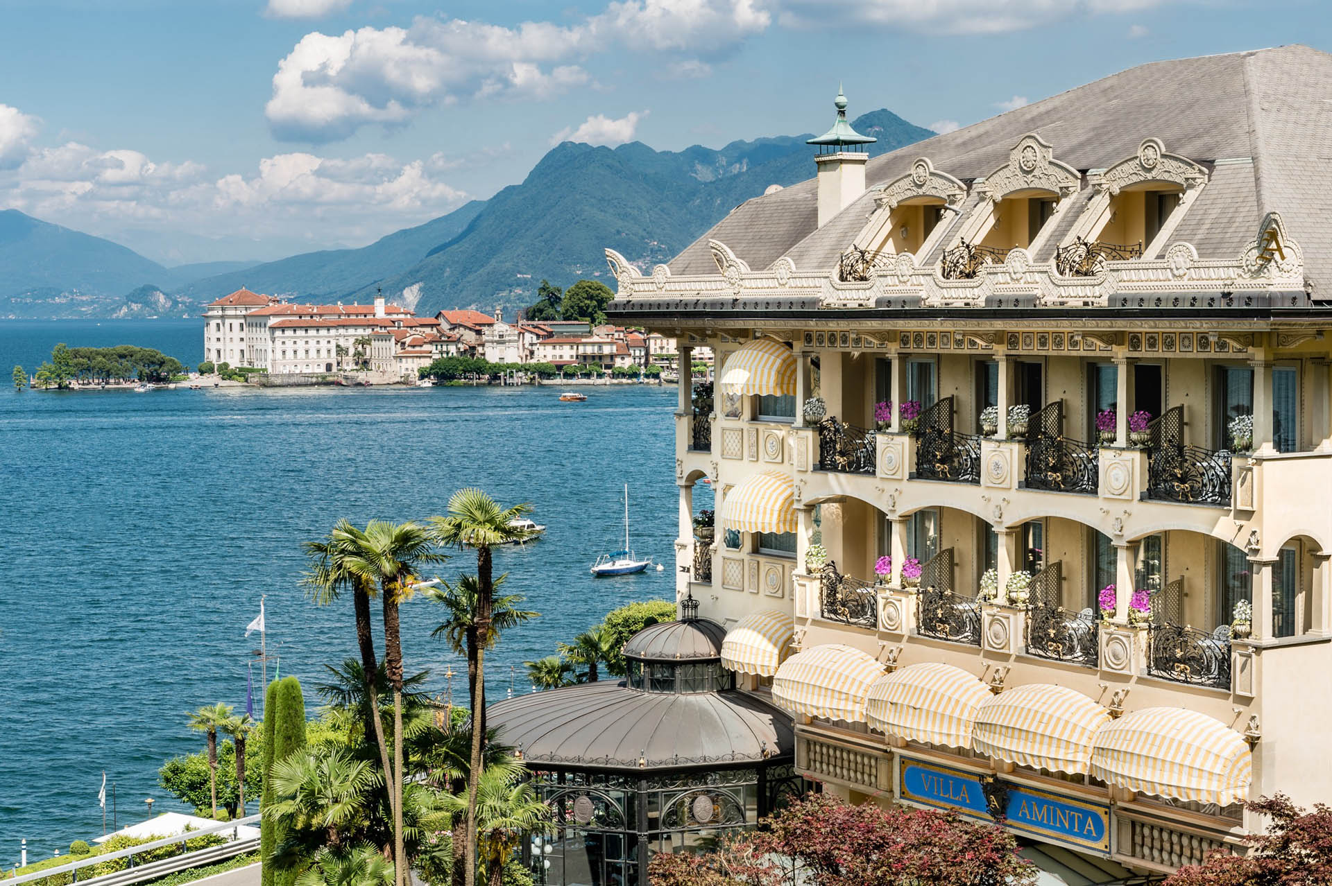 Villa Aminta in Lake Maggiore, Italy