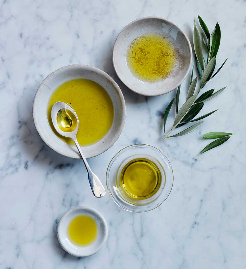 Locally produced olive oil