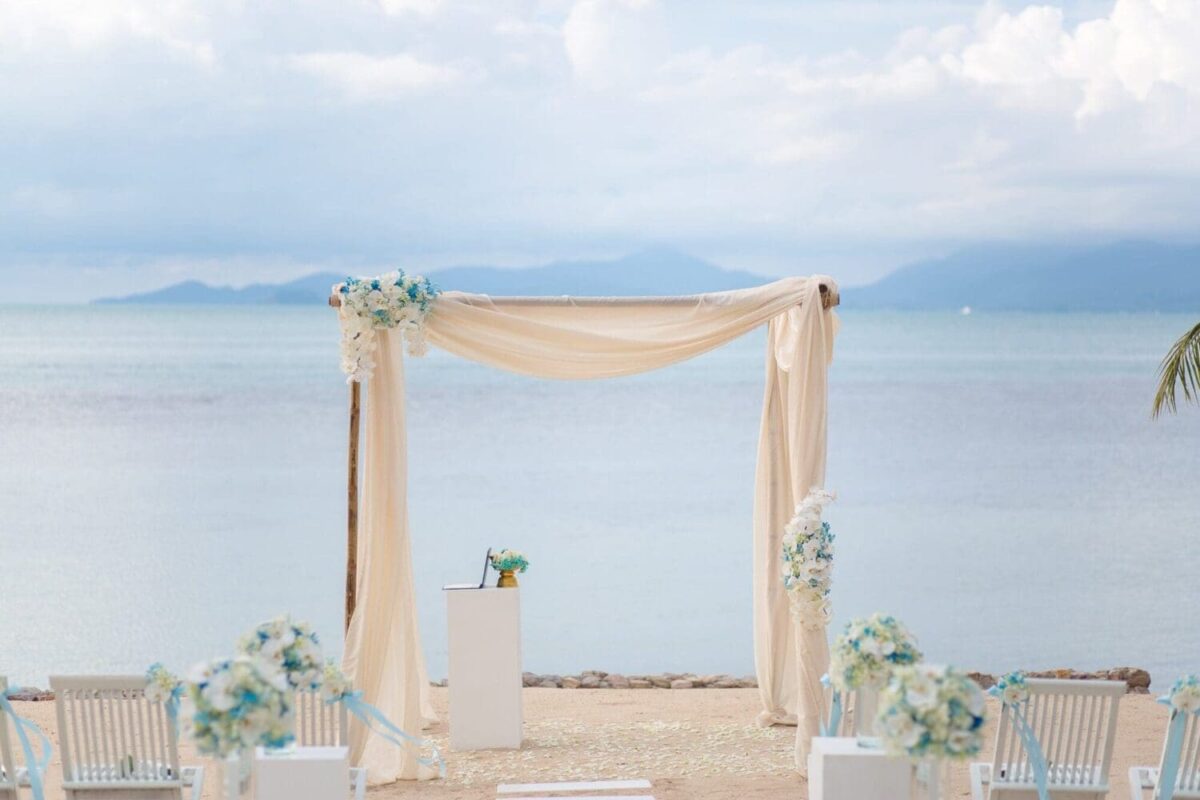 Luxury wedding, Belmond Napasai Koh Samui