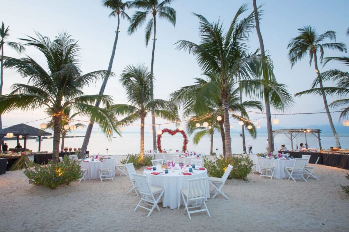 Luxury wedding, Belmond Napasai Koh Samui