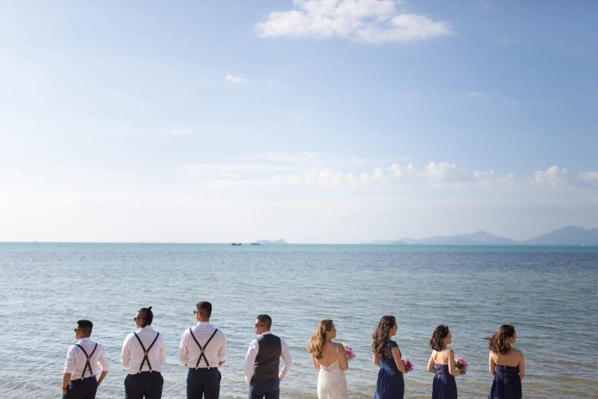 Luxury wedding, Belmond Napasai Koh Samui