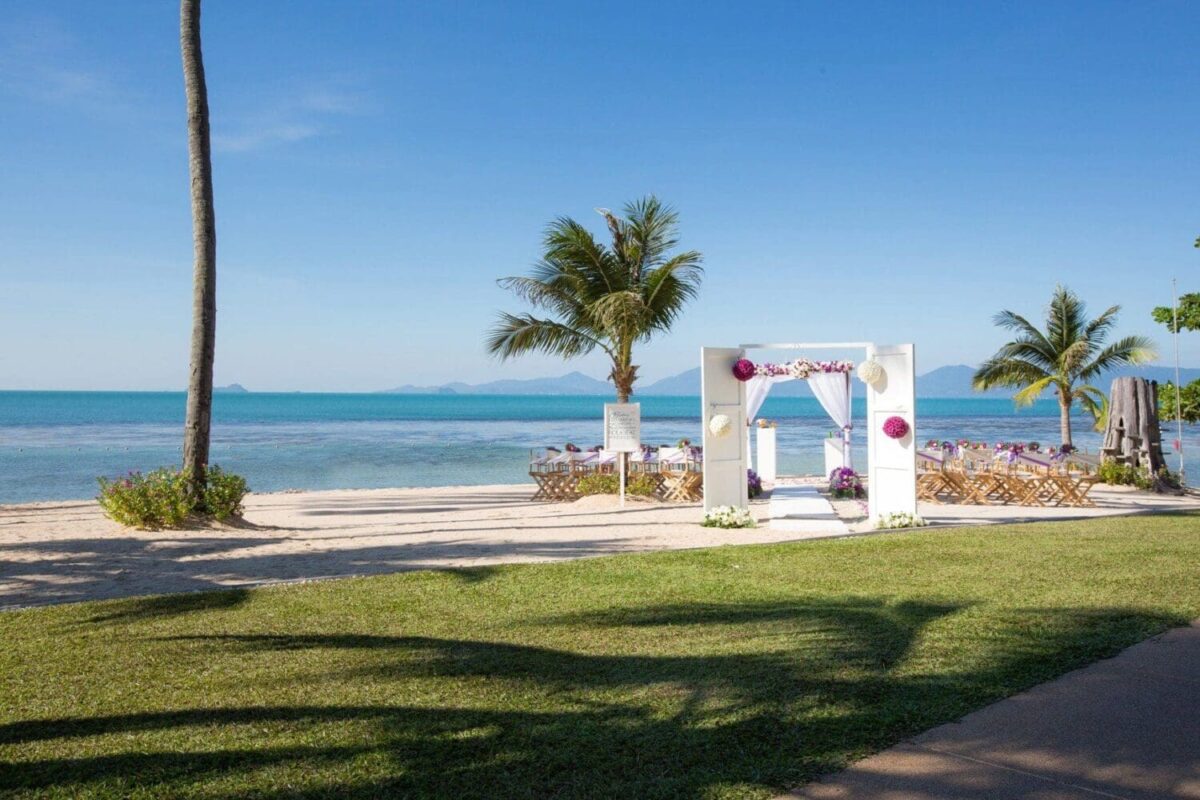 Luxury wedding, Belmond Napasai Koh Samui