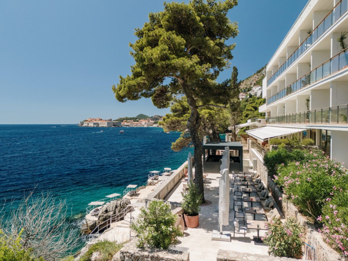 Villa Dubrovnik hotel overlooking the Adriatic Sea in Croatia, perfect for a destination wedding.