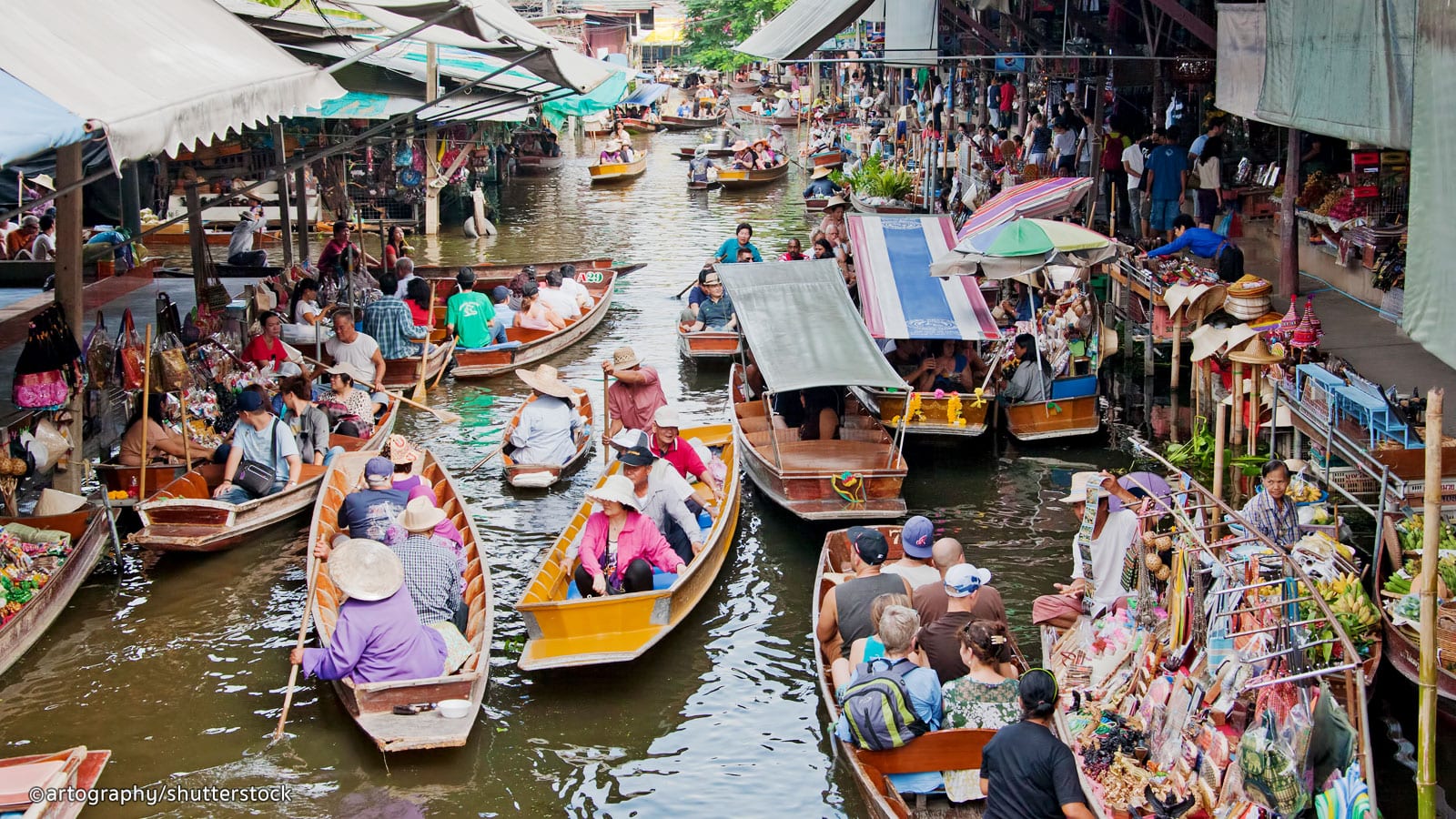 Floating markets