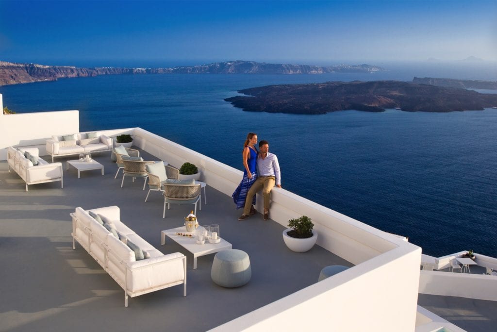 Grace Santorini Champagne Lounge