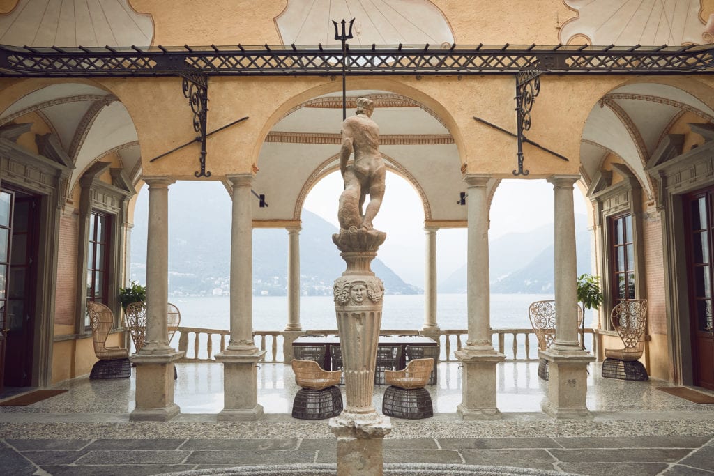 Villa Pliniana in Italy, summer honeymoon