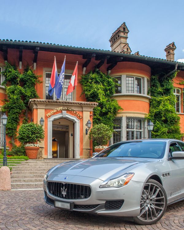 Maserati Wedding Getaway Car