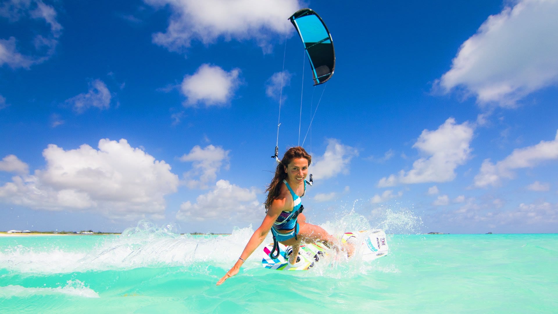 Kite surfing