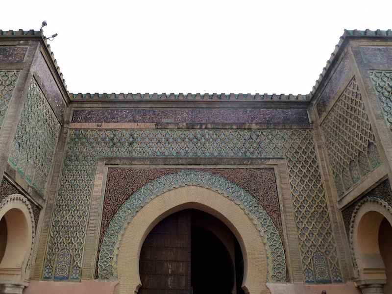 18th century gate of Bab Mansour in Morocco