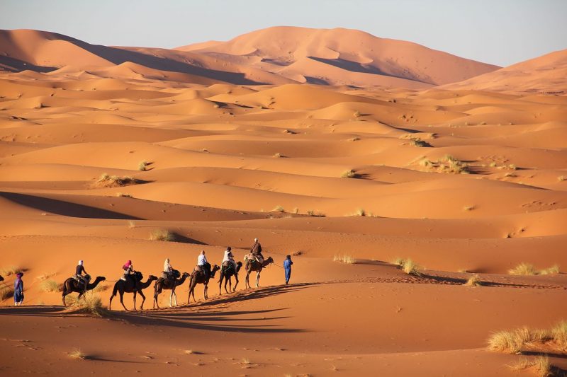 Merzouga in Morocco 