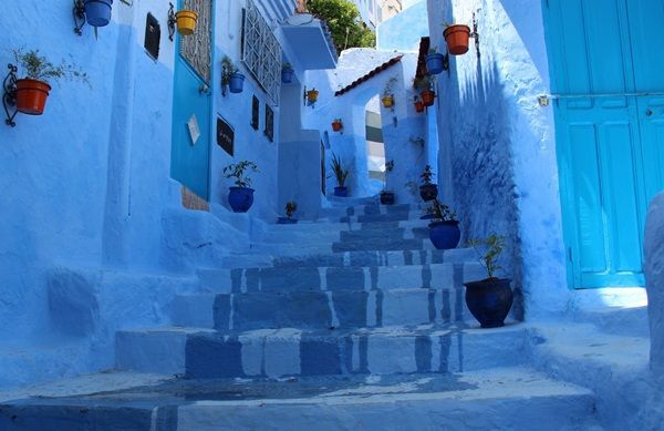 The Blue City Chefchaouen in Morocco