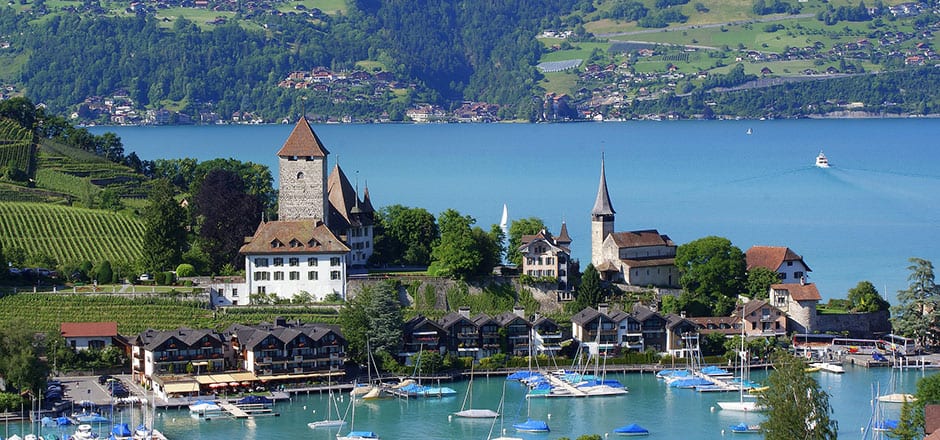 Boating on Interlaken Lake