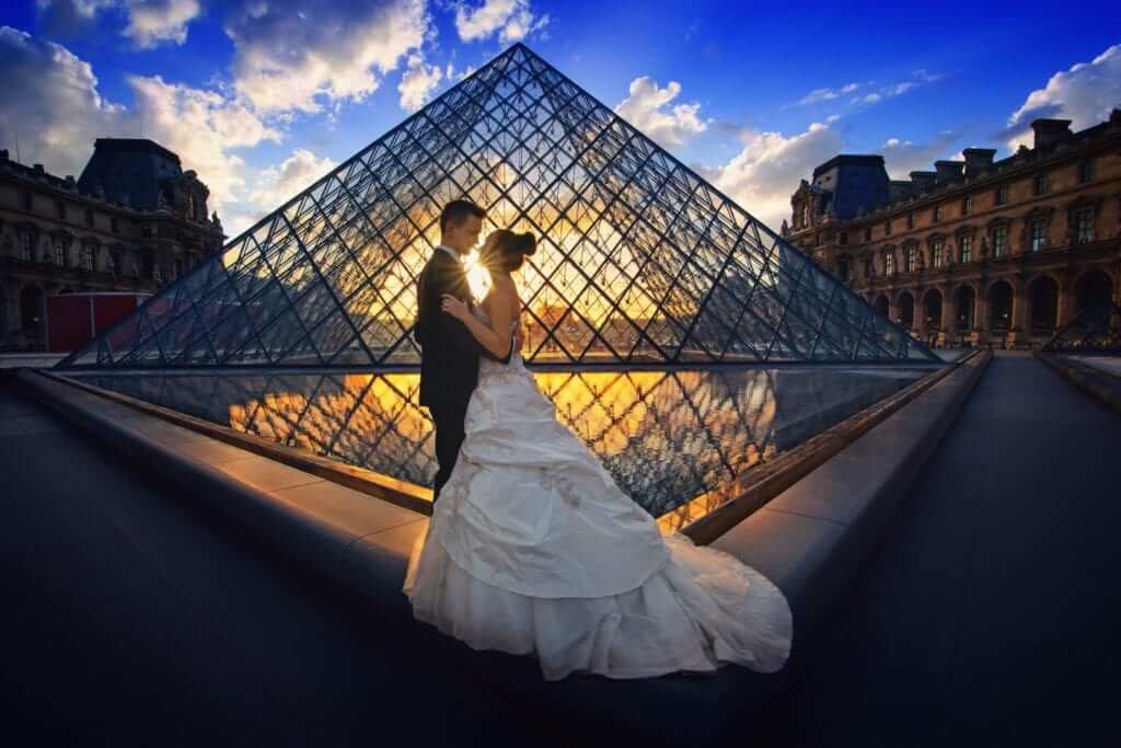 Couple Getting Married On Roof