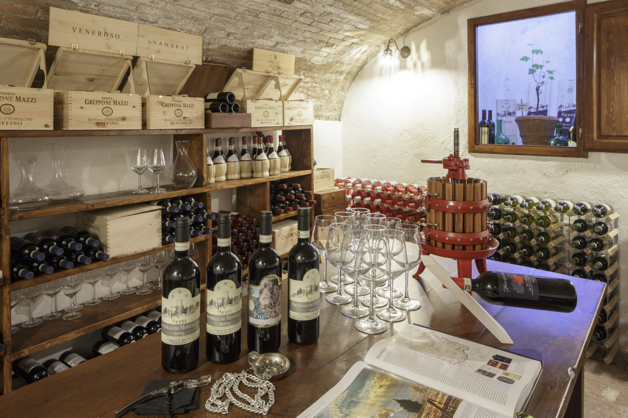 Wine tasting