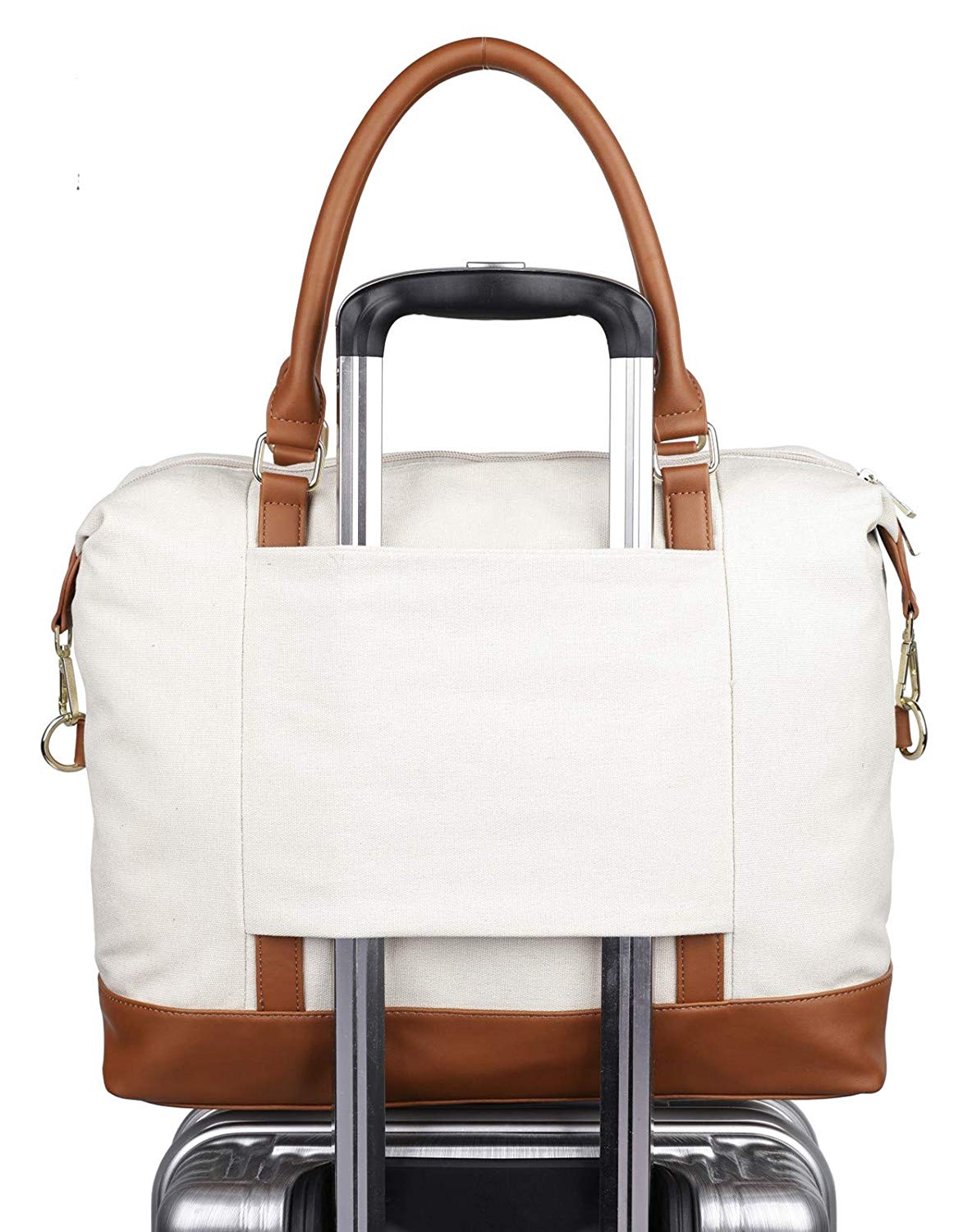 canvas tote suitcase