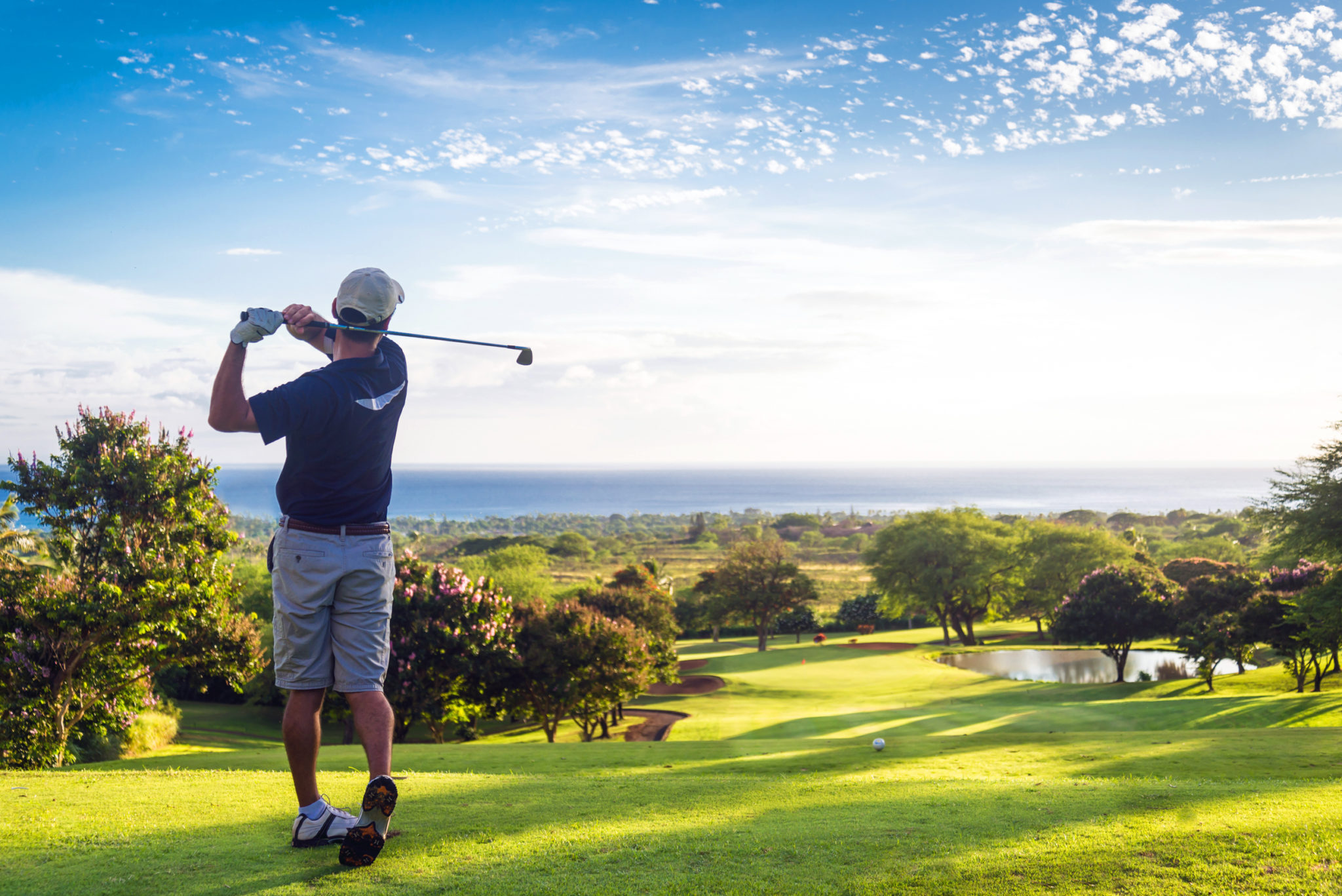 Golfing