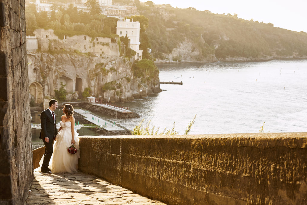 Couple Enjoying Their Destination Wedding