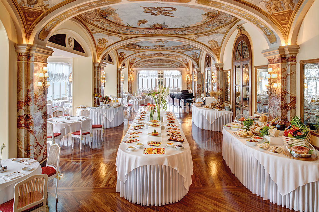 hotel sorrento dining room