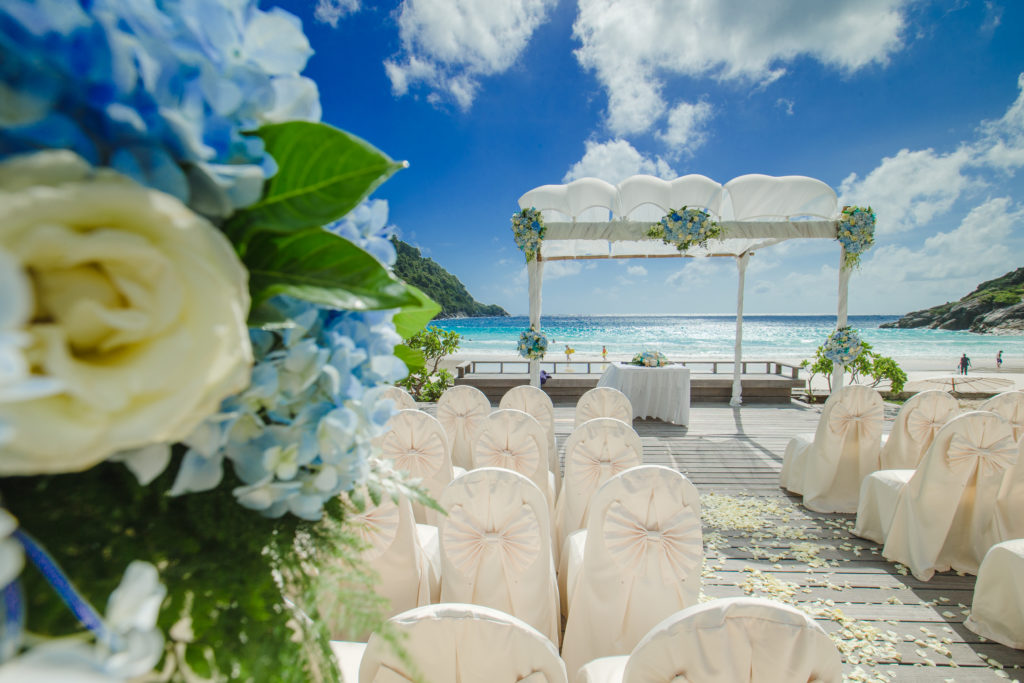 Outdoor Wedding Set up