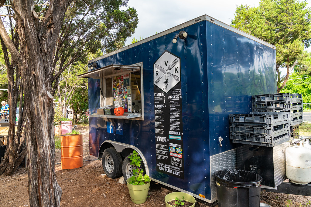 Food truck scene