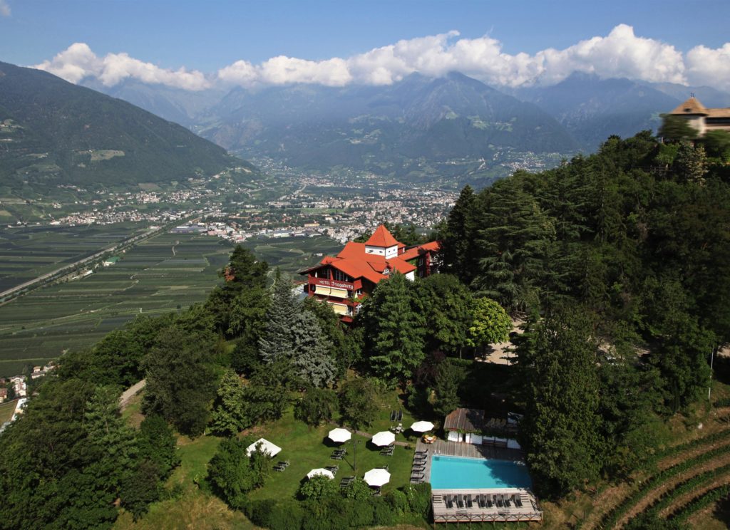 Hunting lodge in the Dolomites