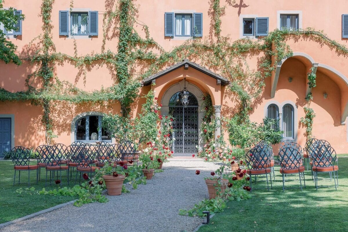 Destination wedding Italy, Villa La Massa