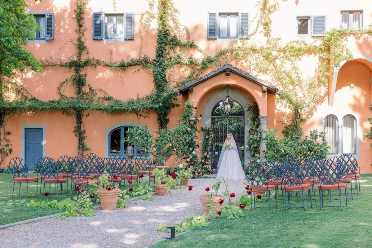 Destination wedding Italy, Villa La Massa