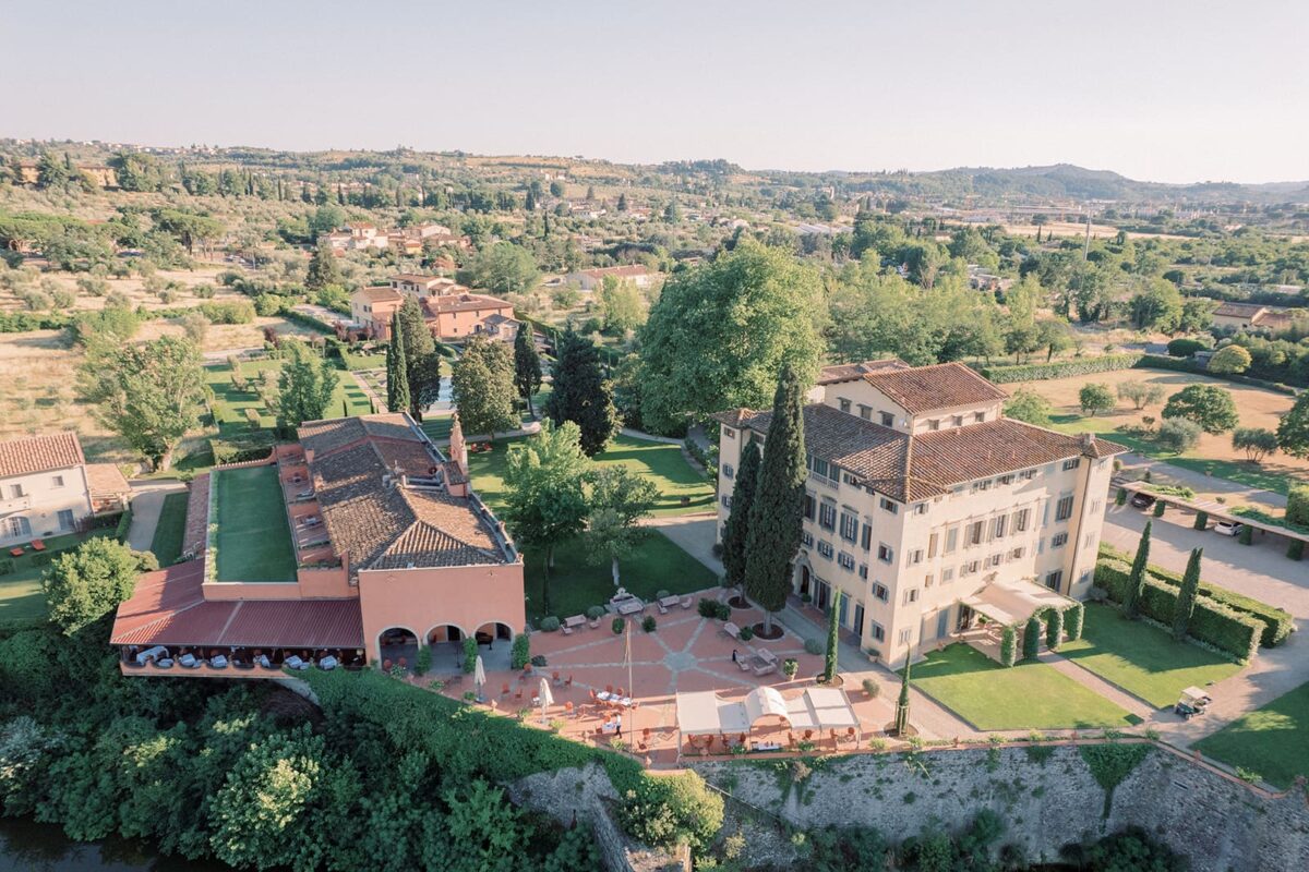 Destination wedding Italy, Villa La Massa