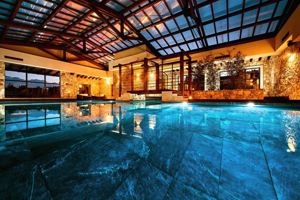 indoor hotel pool