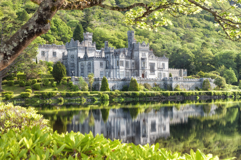 Castle by the lake