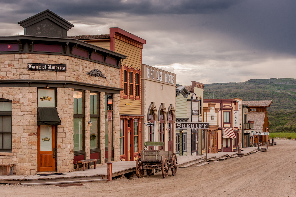 Western town replica