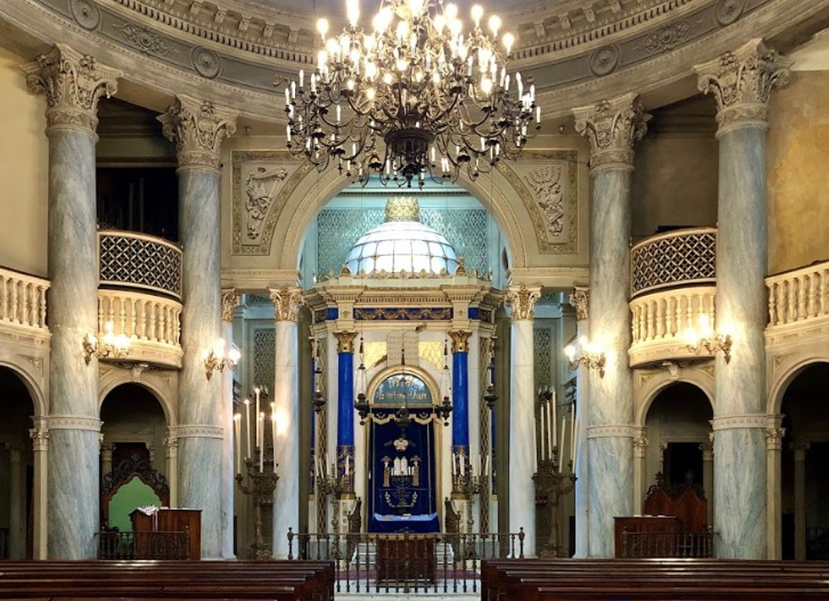 Synagogue of Modena in Italy