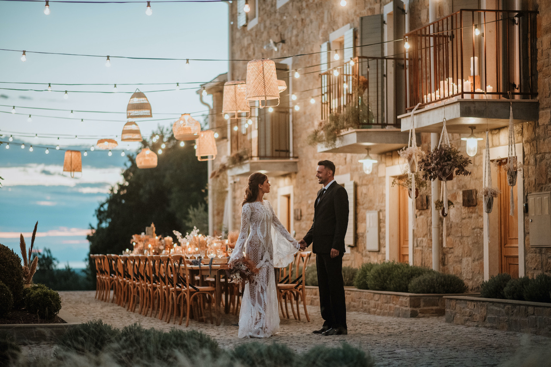 wedding couple in Istria Croatia