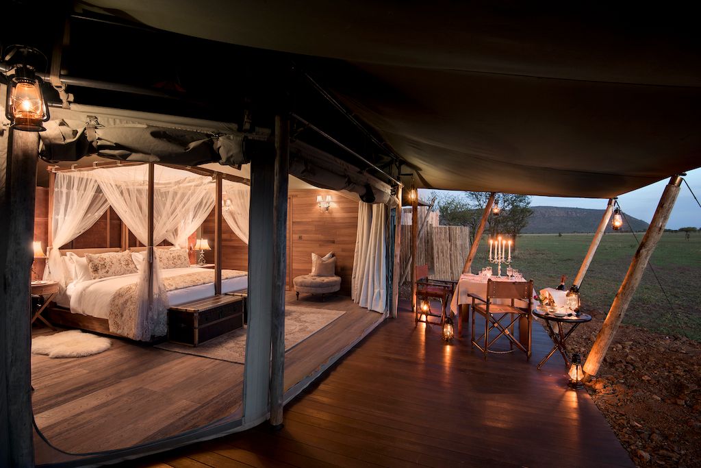 Africa Tent Bedroom