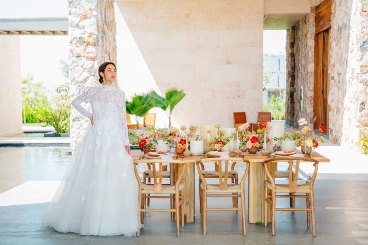 Destination wedding Mexico, Etereo Auberge Resorts Collection