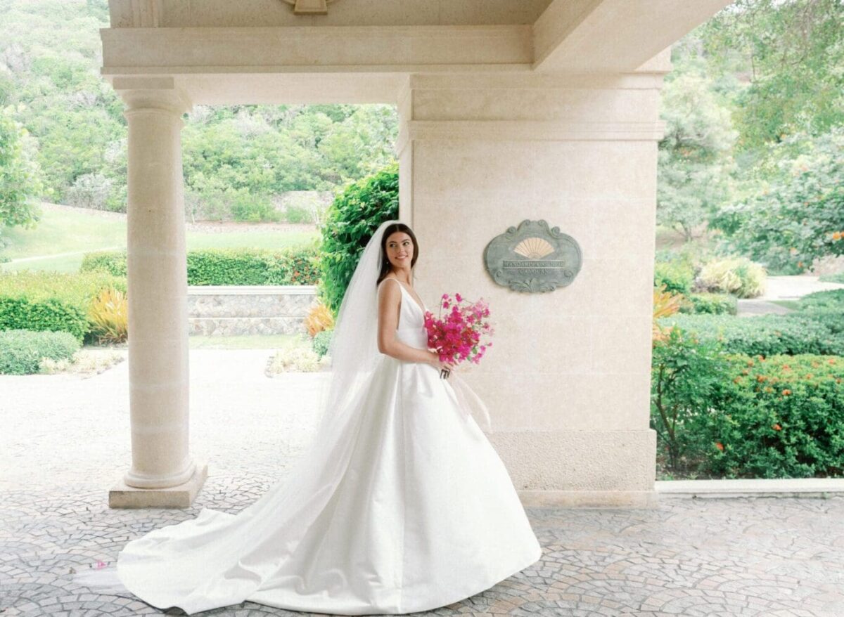 Caribbean wedding, Mandarin Oriental Canouan