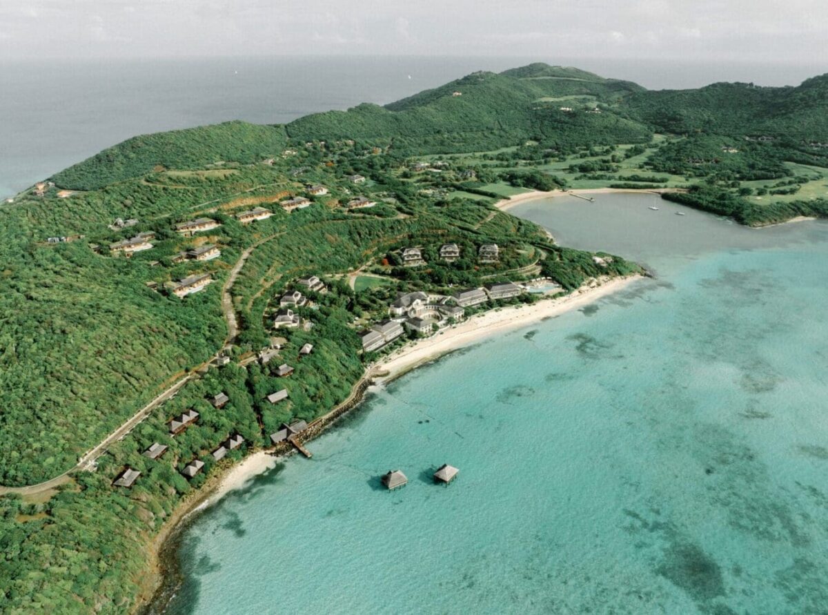 Caribbean wedding, Mandarin Oriental Canouan