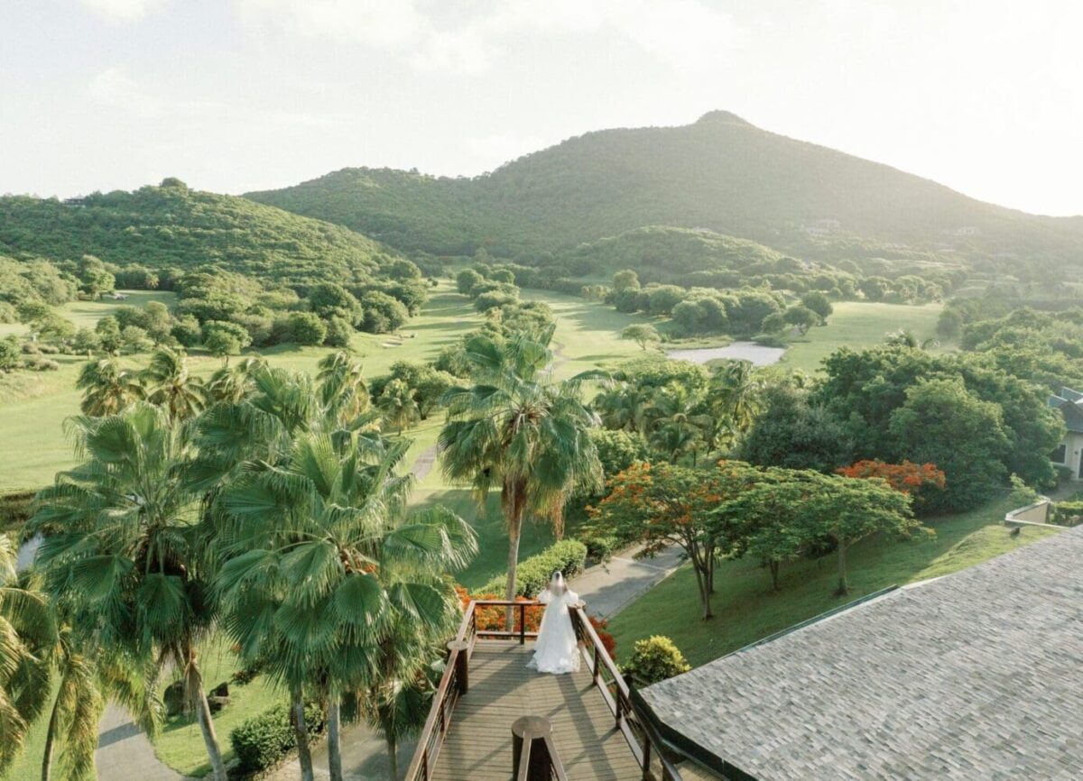 Caribbean wedding, Mandarin Oriental Canouan
