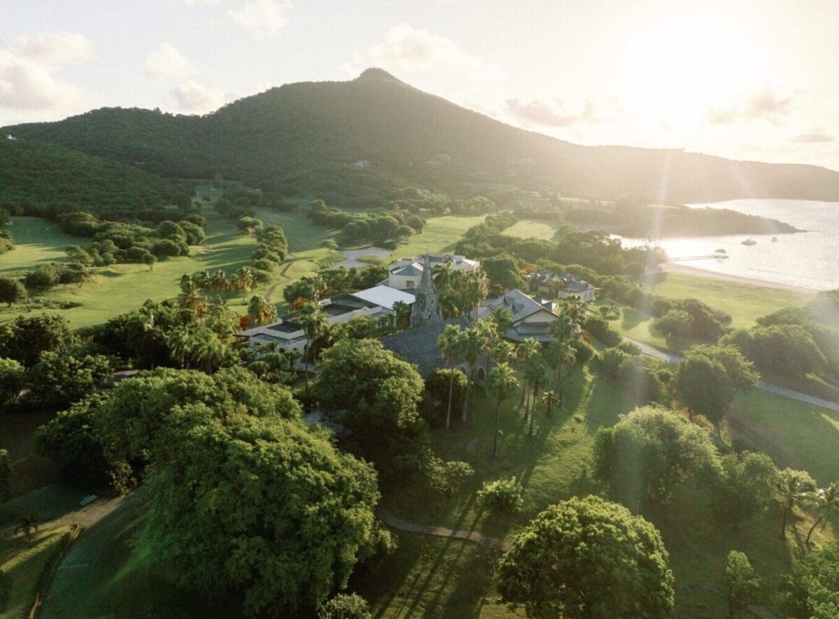 Caribbean wedding, Mandarin Oriental Canouan