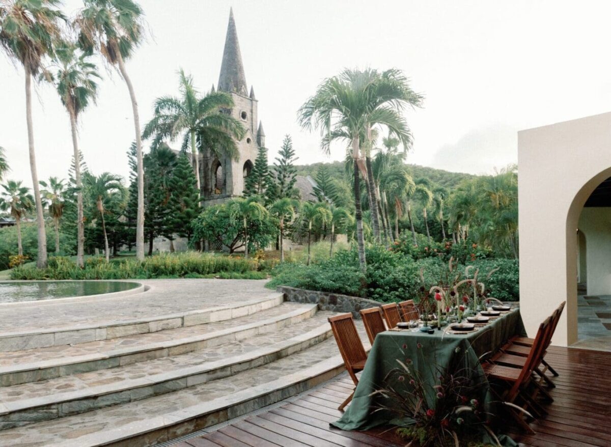Caribbean wedding, Mandarin Oriental Canouan