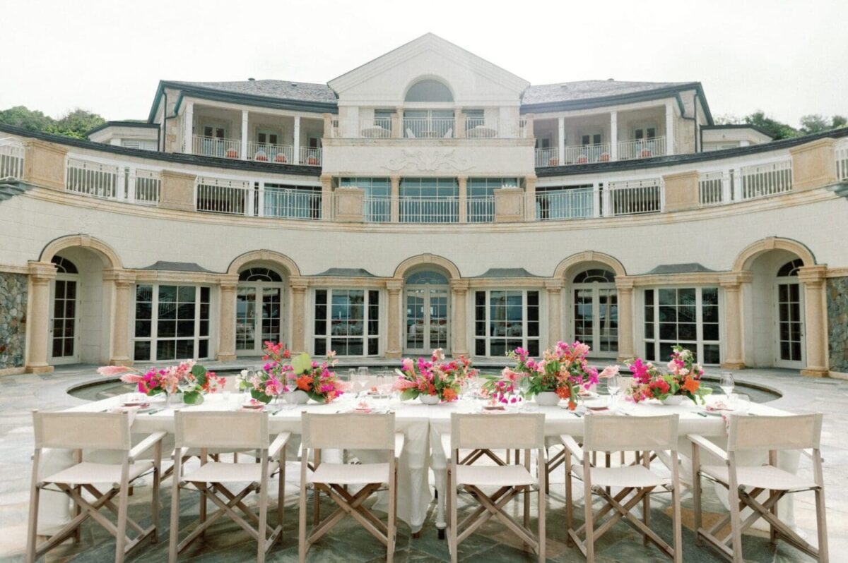 Caribbean wedding, Mandarin Oriental Canouan
