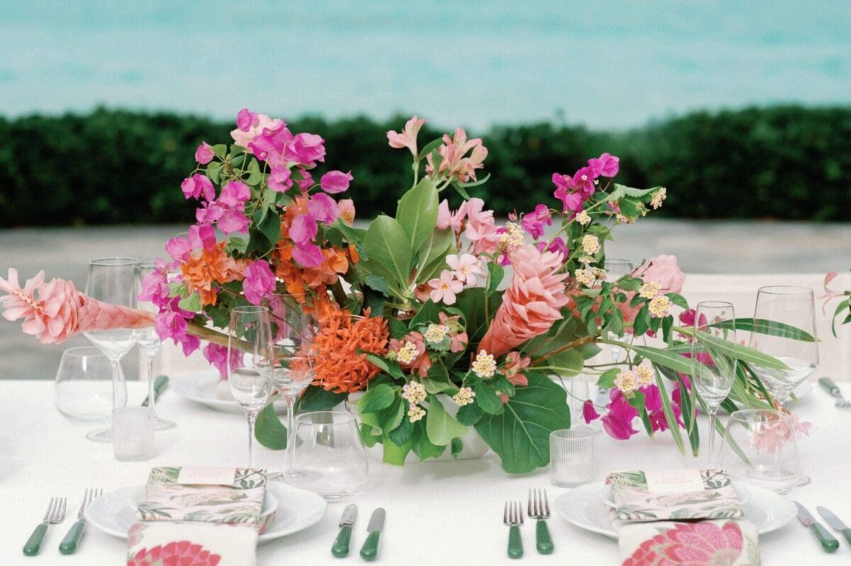 Caribbean wedding, Mandarin Oriental Canouan